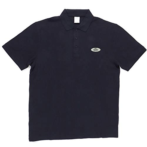 Trendy Apparel Shop Established 1951 Embroidered Double Pique Cotton Polo Shirt
