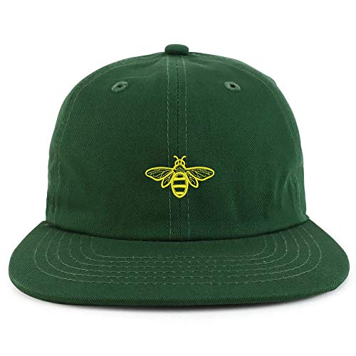 Trendy Apparel Shop Bee Embroidered Embroidered Low Profile Snapback Cap