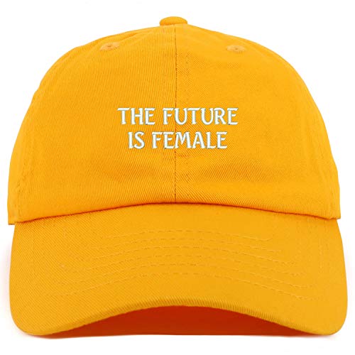 Trendy Apparel Shop Youth Future is Female Adjustable Soft Crown Baseball Cap