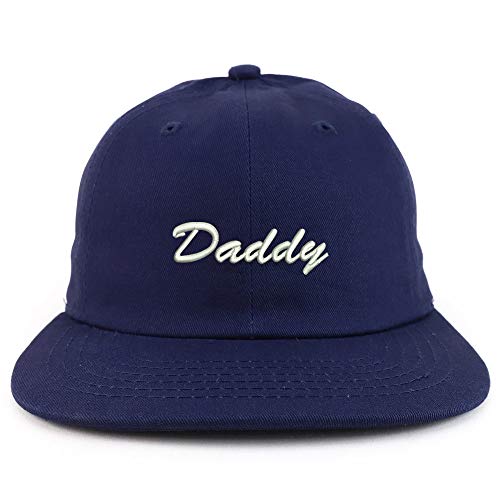Trendy Apparel Shop Daddy Script Font Embroidered Low Profile Snapback Cap