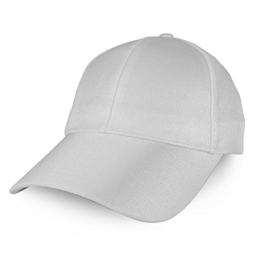 Trendy Apparel Shop Plain Satin Structured Crown Adjustable Baseball Cap