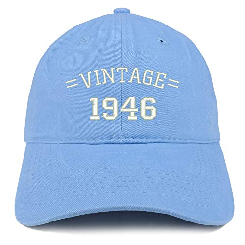 Trendy Apparel Shop Vintage 1946 75th Birthday Baseball Cap