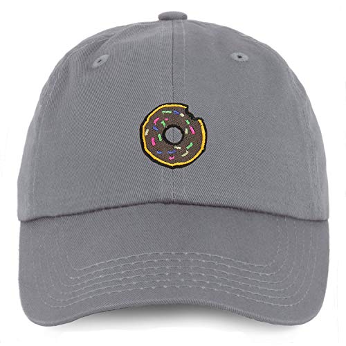Trendy Apparel Shop Donut Patch Youth Small Fit Unstructured Cotton Baseball Cap