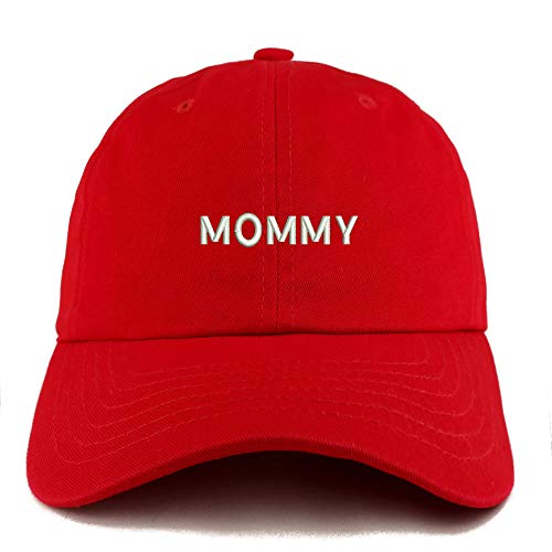 Trendy Apparel Shop Mommy Embroidered Solid Adjustable Unstructured Dad Hat