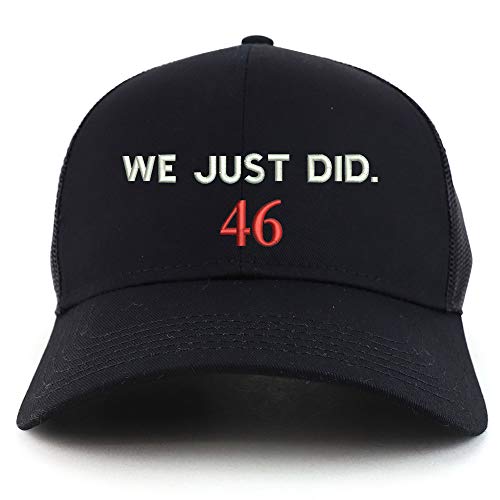 Trendy Apparel Shop We Just Did 46 President 2020 Celebration Trucker Ball Cap