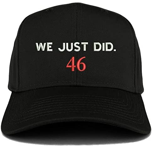 Trendy Apparel Shop We Just Did 46 President 2020 Celebration Plain Baseball Cap