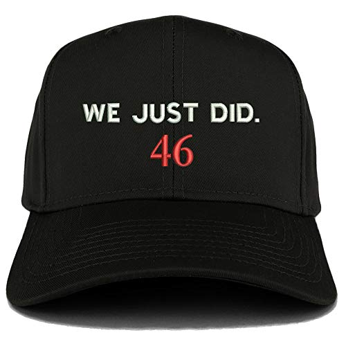 Trendy Apparel Shop We Just Did 46 President 2020 Celebration Plain Baseball Cap