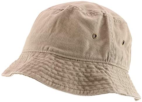 Trendy Apparel Shop Cotton Stone Washed Youth Bucket Hat