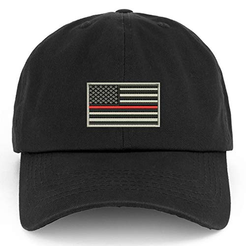 Trendy Apparel Shop XXL USA TRL Flag Embroidered Unstructured Cotton Cap