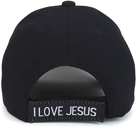 Trendy Apparel Shop Jesus Fish Cross Religion Embroidered Baseball Cap