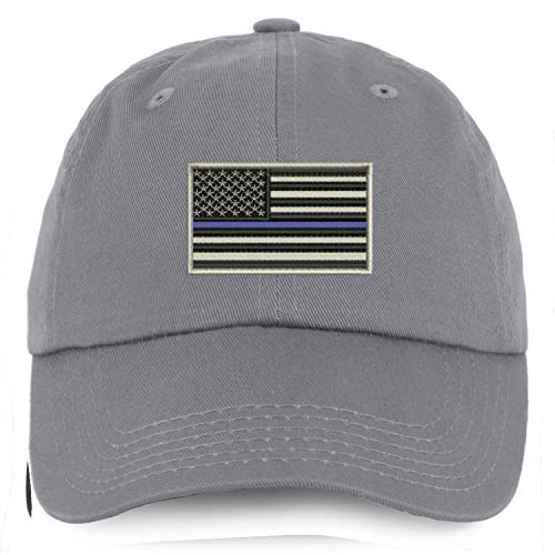 Trendy Apparel Shop Youth USA TBL Flag Unstructured Cotton Baseball Cap