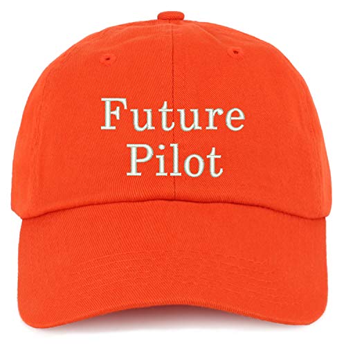 Trendy Apparel Shop Youth Future Pilot Unstructured Cotton Baseball Cap