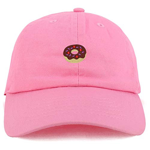 Trendy Apparel Shop Youth Donut Adjustable Soft Crown Baseball Cap