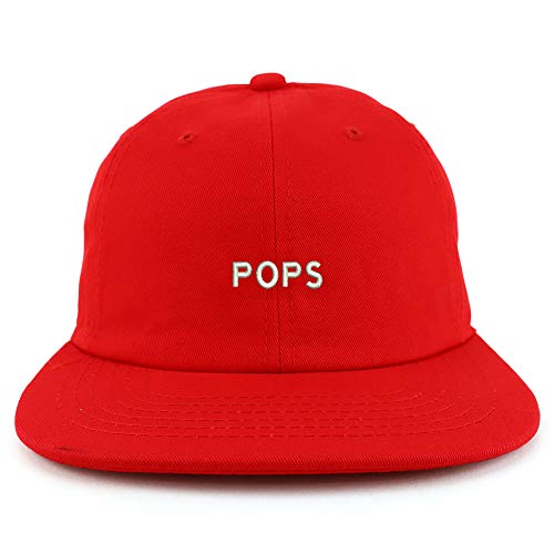 Trendy Apparel Shop Pops Embroidered Embroidered Low Profile Snapback Cap