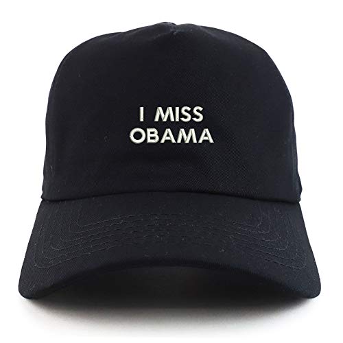 Trendy Apparel Shop I Miss Obama Cotton Unstructured 5 Panel Dad Baseball Cap