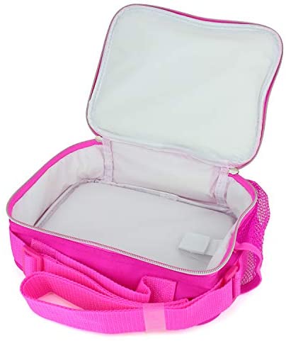 Trendy Apparel Shop Minnie Mouse Kids Girl's Insulated Lunch Box Bag - Pink