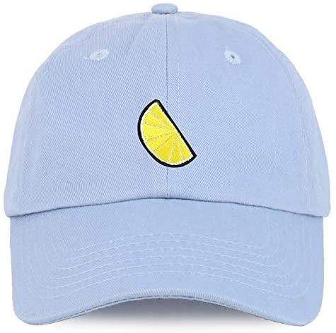 Trendy Apparel Shop Lemon Patch Youth Small Fit Unstructured Cotton Baseball Cap