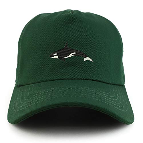 Trendy Apparel Shop Orca Killer Whale Unstructured 5 Panel Dad Baseball Cap