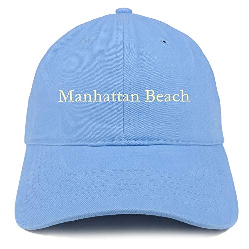 Trendy Apparel Shop Manhattan Beach Embroidered Brushed Cotton Cap