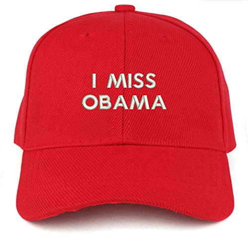 Trendy Apparel Shop I Miss Obama Embroidered Youth Size Kids Structured Baseball Cap