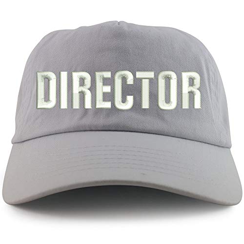 Trendy Apparel Shop Director Embroidered 5 Panel Unstructured Soft Crown Baseball Cap