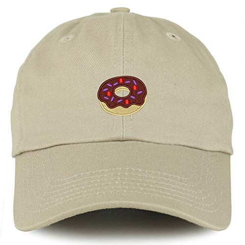 Trendy Apparel Shop Youth Donut Adjustable Unstructured Cotton Baseball Cap