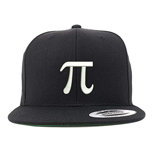 Trendy Apparel Shop Pi Day Symbol Structured Flatbill Snapback Cap