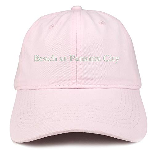 Trendy Apparel Shop Beach at Panama City Embroidered Brushed Cotton Cap