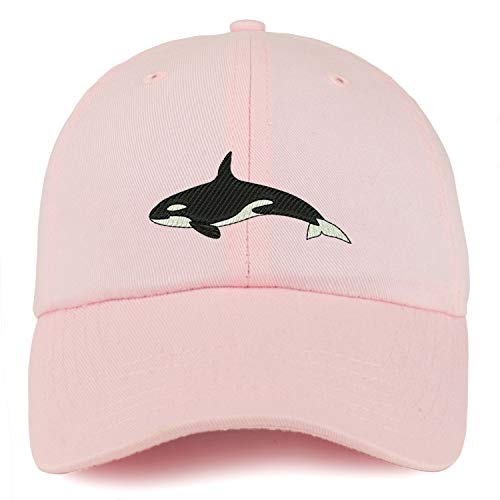 Trendy Apparel Shop Youth Orca Killer Whale Unstructured Cotton Baseball Cap