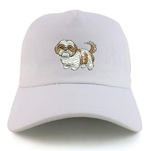 Trendy Apparel Shop Shih Tzu Unstructured 5 Panel Dad Baseball Cap
