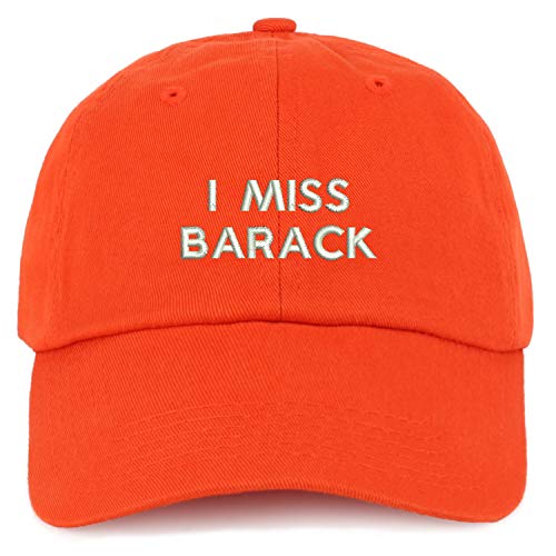 Trendy Apparel Shop Youth I Miss Barack Unstructured Cotton Baseball Cap