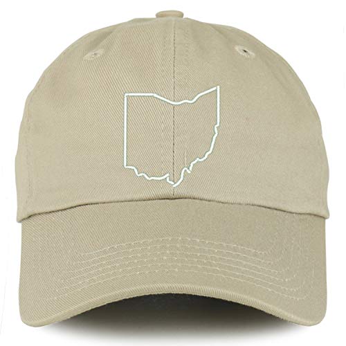 Trendy Apparel Shop Youth Ohio State Outline Unstructured Cotton Baseball Cap