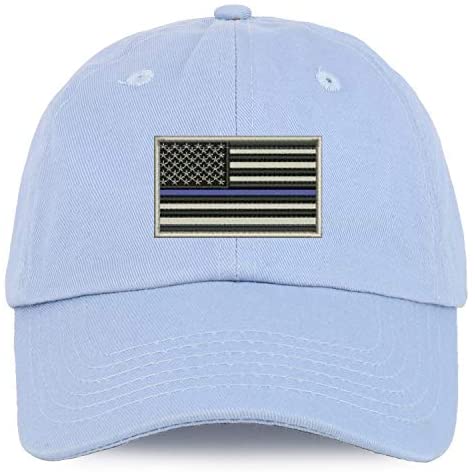 Trendy Apparel Shop Youth USA TBL Flag Unstructured Cotton Baseball Cap