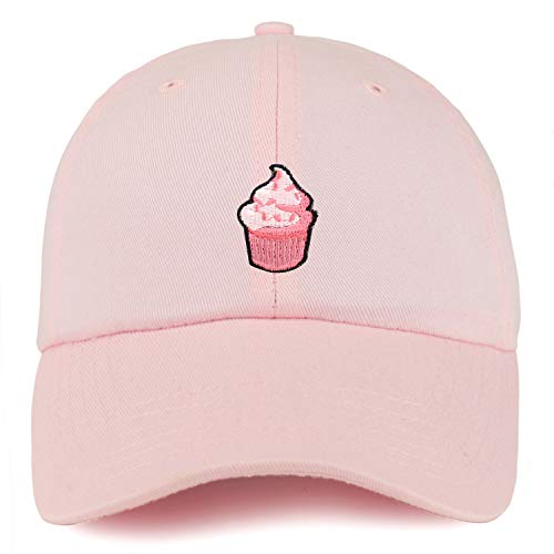 Trendy Apparel Shop Cupcake Patch Youth Small Fit Unstructured Cotton Baseball Cap