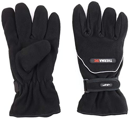 Trendy Apparel Shop Men's Therma Fleece Gloves
