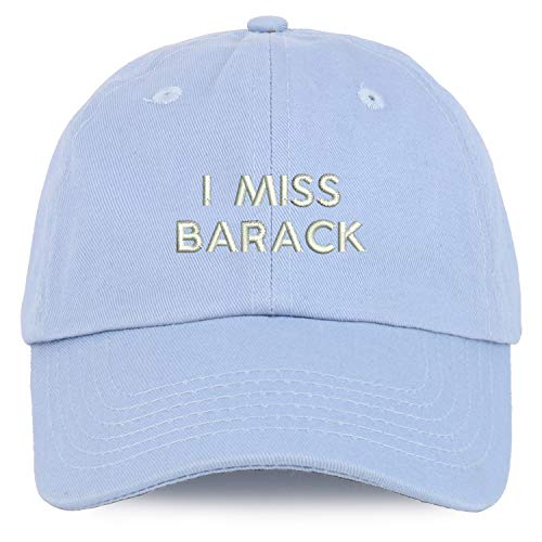 Trendy Apparel Shop Youth I Miss Barack Unstructured Cotton Baseball Cap