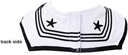 Trendy Apparel Shop Infant Cracker Jack Sailor Bib - White