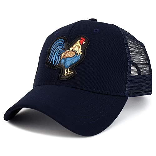 Trendy Apparel Shop High Frequency Chicken Structured Trucker Mesh Cap