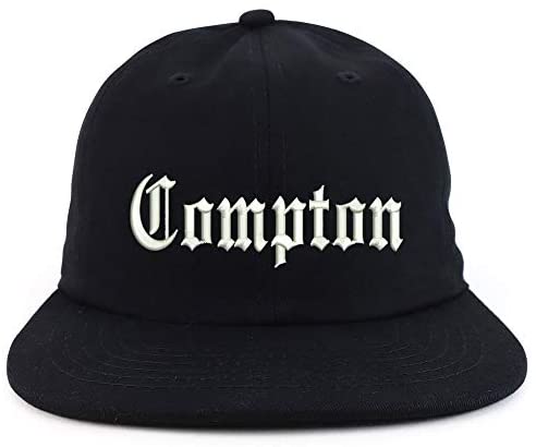 Trendy Apparel Shop Compton City Old English Low Profile Snapback Cap