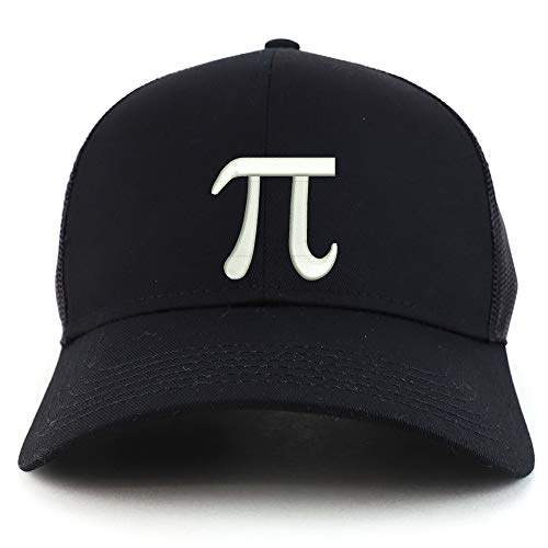 Trendy Apparel Shop Pi Day Symbol Structured High Profile Trucker Cap