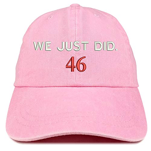 Trendy Apparel Shop We Just Did 46 President 2020 Celebration Washed Cotton Cap