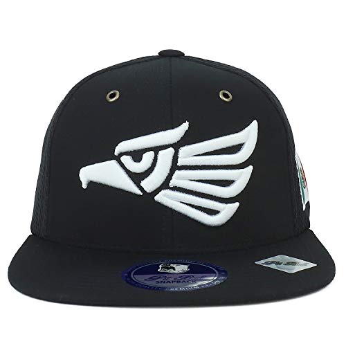 Trendy Apparel Shop Hecho en Mexico Eagle 3D Embroidered Micromesh Snapback Cap