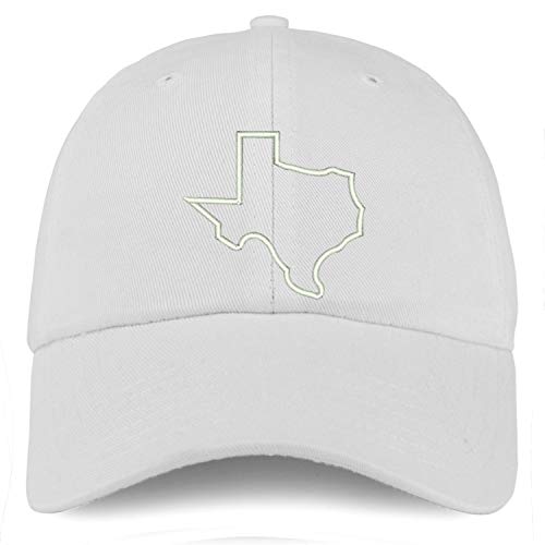 Trendy Apparel Shop Youth Texas State Outline Unstructured Cotton Baseball Cap