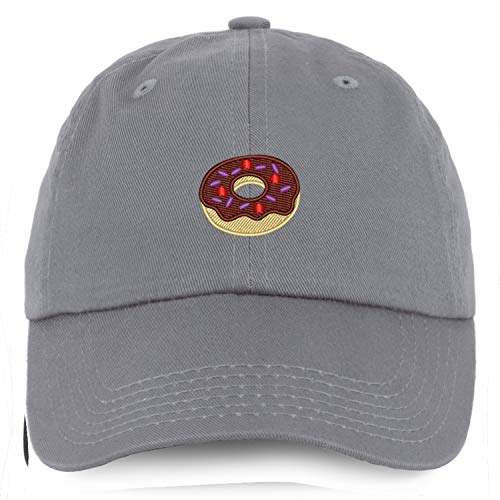 Trendy Apparel Shop Youth Donut Adjustable Unstructured Cotton Baseball Cap