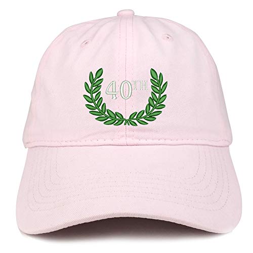 Trendy Apparel Shop 40th Anniversary Embroidered Unstructured Cotton Dad Hat