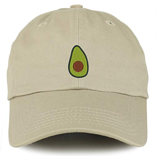 Trendy Apparel Shop Youth Avocado Adjustable Unstructured Cotton Baseball Cap