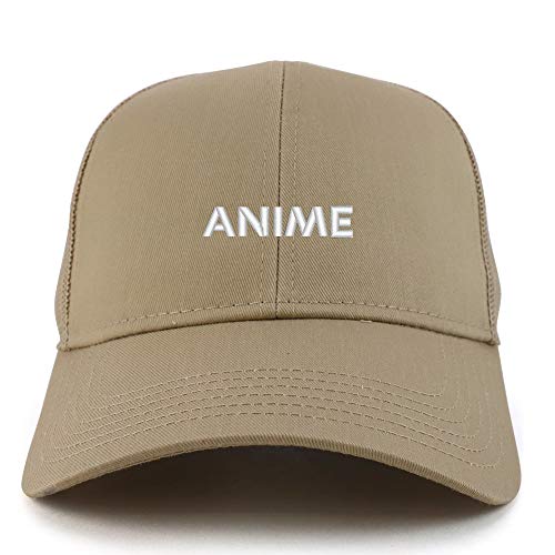 Trendy Apparel Shop Anime Adjustable Structured High Profile Trucker Cap