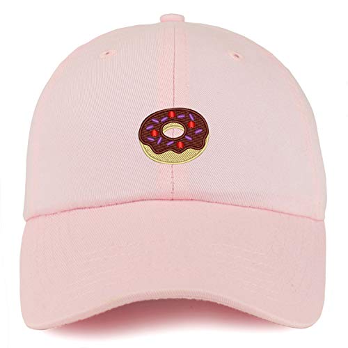 Trendy Apparel Shop Youth Donut Adjustable Unstructured Cotton Baseball Cap