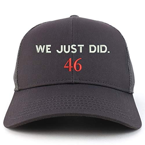 Trendy Apparel Shop We Just Did 46 President 2020 Celebration Trucker Ball Cap