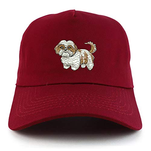 Trendy Apparel Shop Shih Tzu Unstructured 5 Panel Dad Baseball Cap